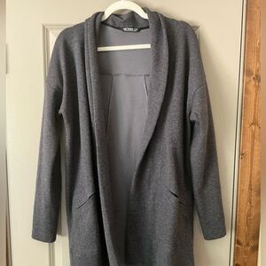 Arc'teryx Gray Open Front Cardigan
